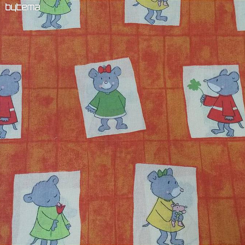 Tissu déco enfant MICE