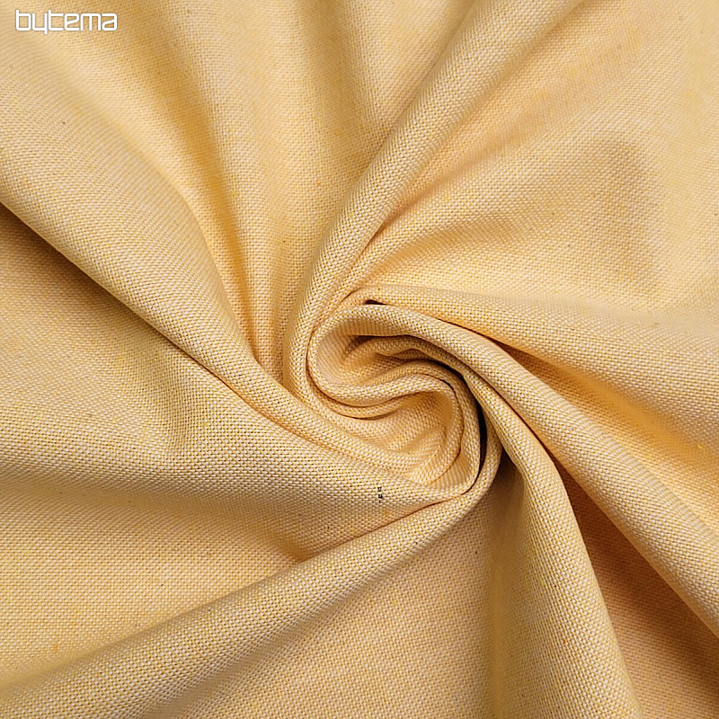 Tissu déco PASTEL jaune 57