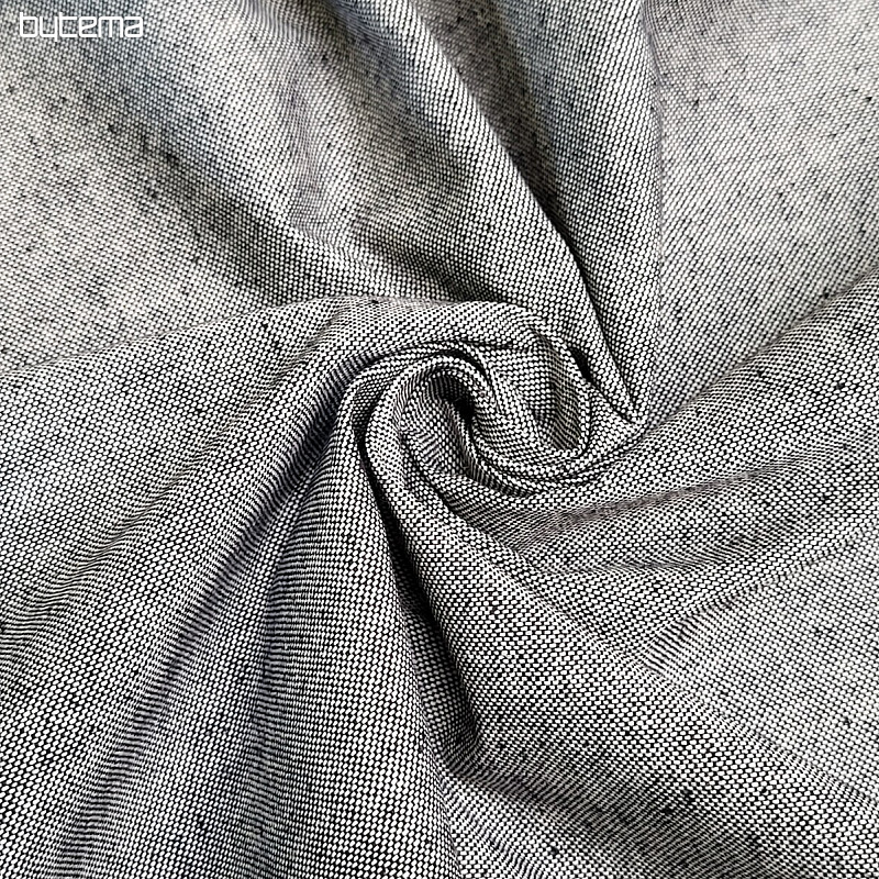 Tissu déco PASTEL noir 74