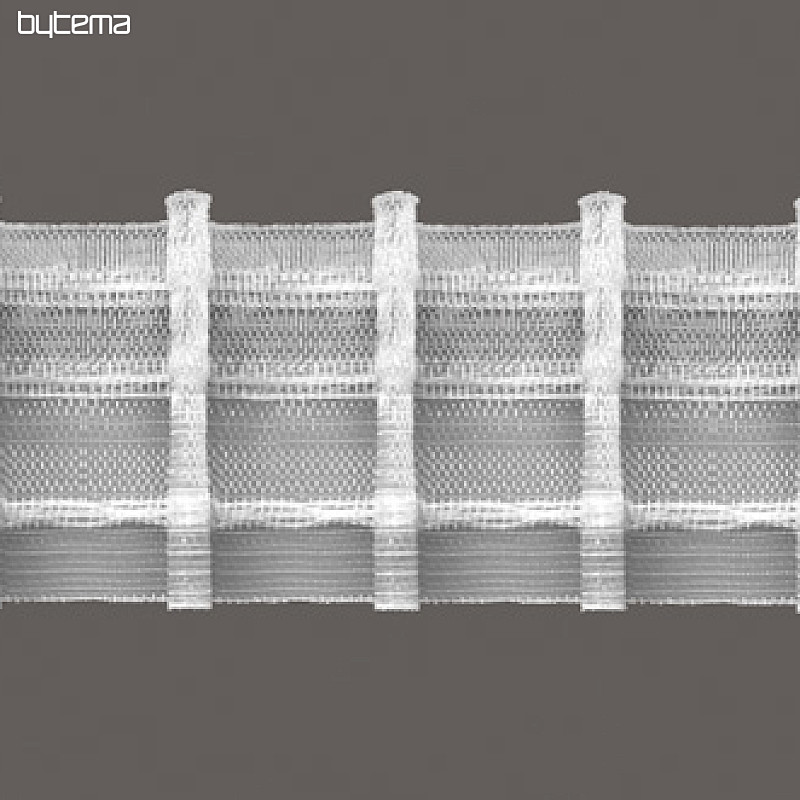 Ruban de rideau évasé 5 cm, 1:2