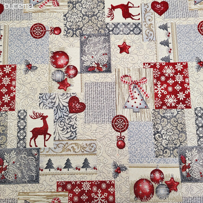 Tissu de tapisserie NOËL MODERNE