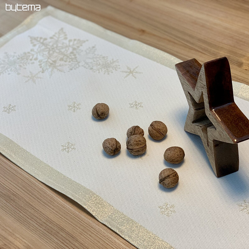 Nappes et foulards de Noël NOËL DORÉ