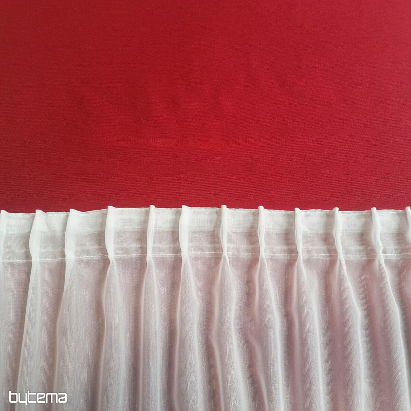 Ruban de rideau évasé 8 cm, 1:1,5