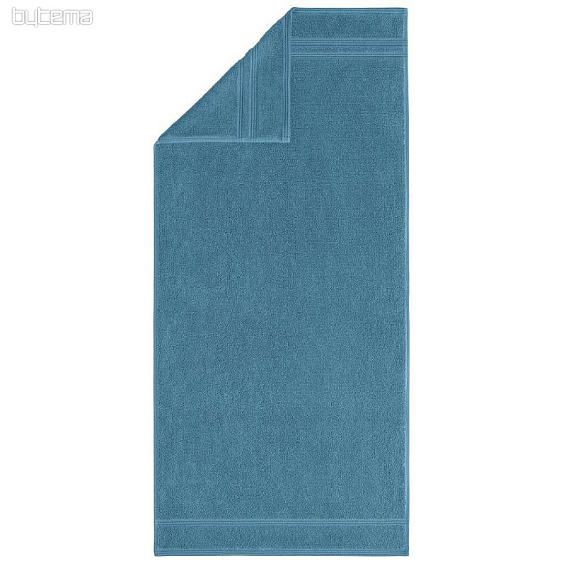 Serviette et drap de bain luxe MANHATTAN GOLD 366 gris-bleu