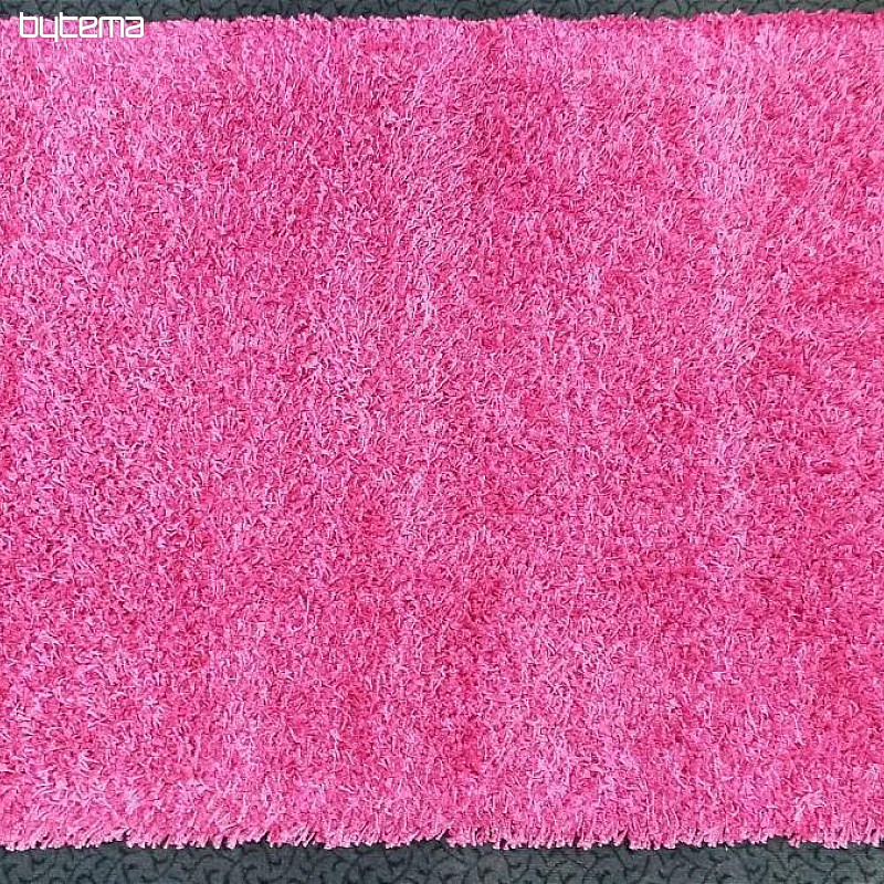 Tapis en pièces SHAGGY EXTRA rose