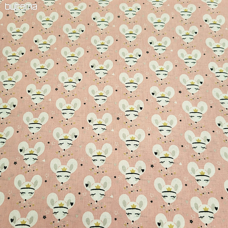 Tissu en coton MICE