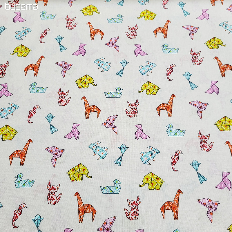 Tissu décoratif ORIGAMI