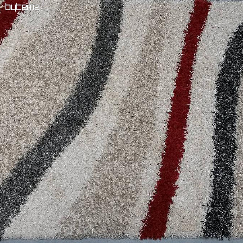 Tapis en pièces SHAGGY EXTRA ligne crème