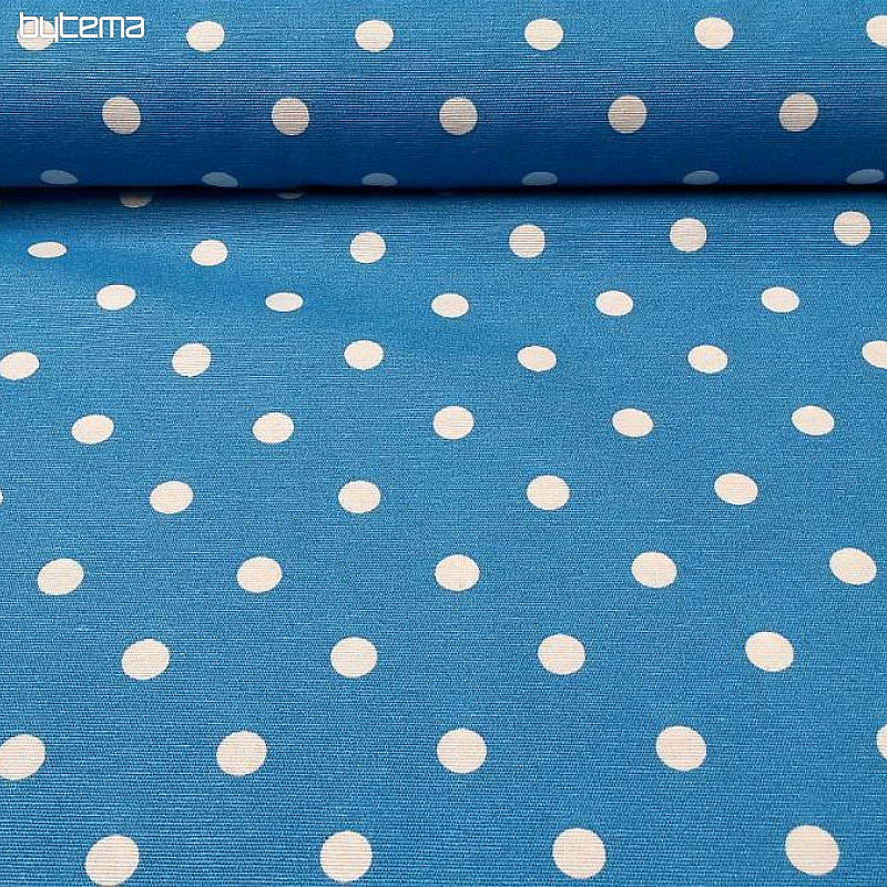 Tissu déco à pois NEO kerosene 606