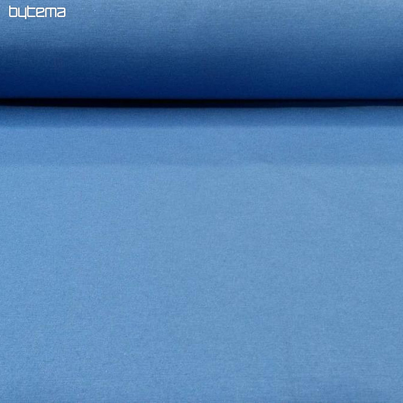 Tissu décoratif uni couleur LISO 404 bleu