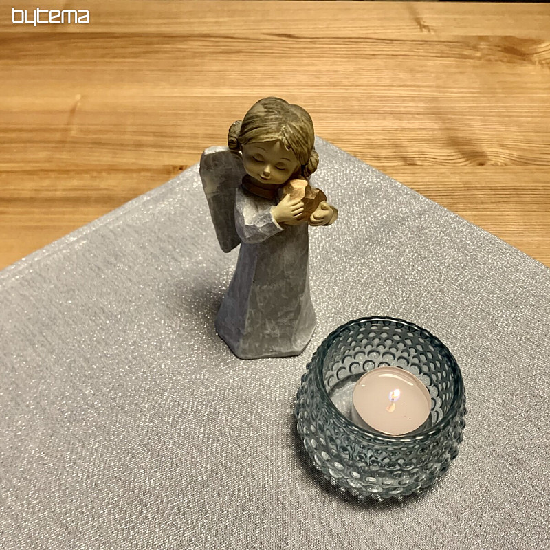 Décor de table de Noël FLASH argent