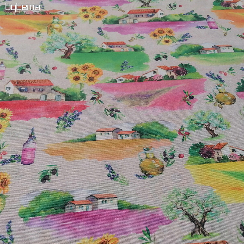 Tissu décoratif DROME PROVENCALE 101