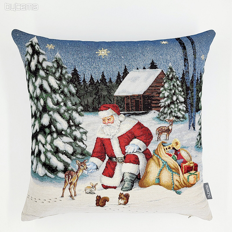 Couverture tapisserie de Noël PÈRE NOËL 2