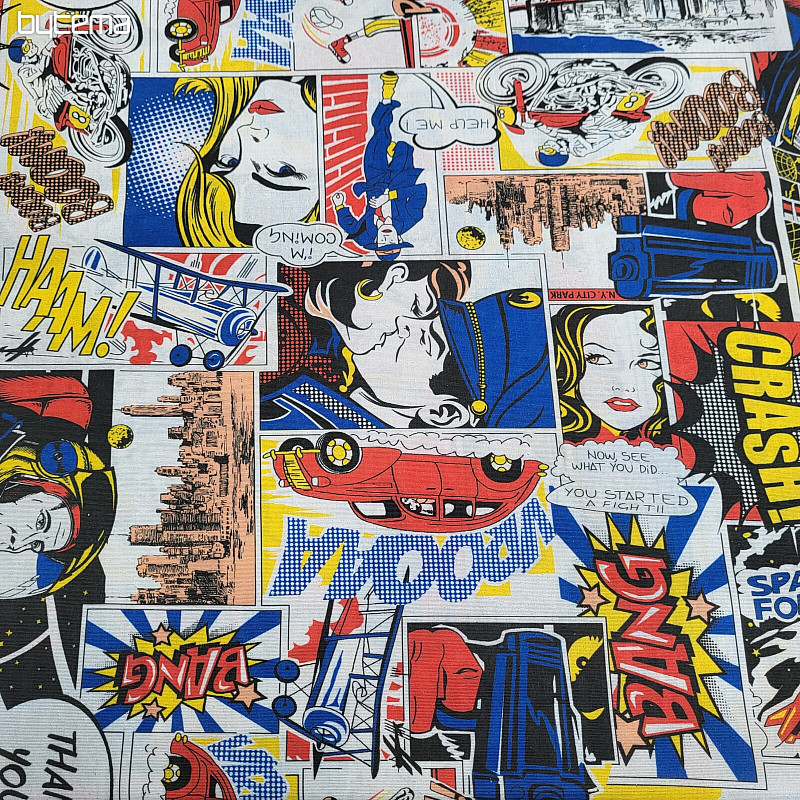 Tissu décoratif KOMIKS ROY