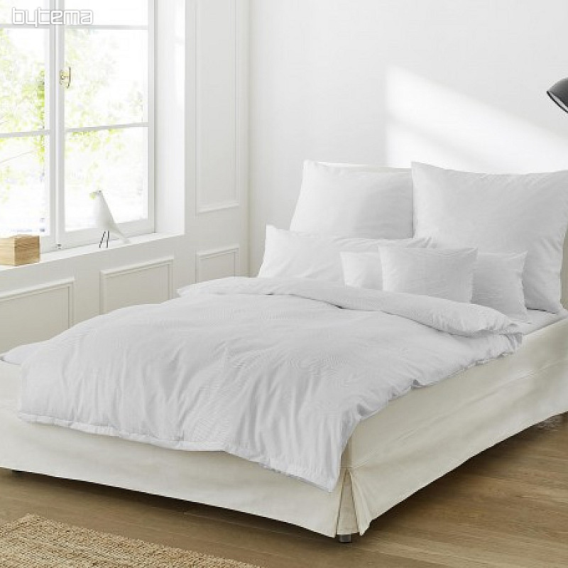 literie Irisette BIO COTON satin ASPEN 8740-12 neige