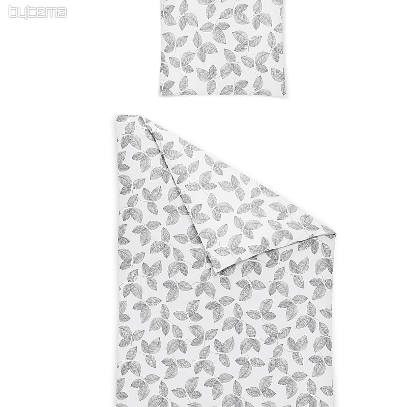 literie Irisette BIO COTON satin FEUILLE 8744-1