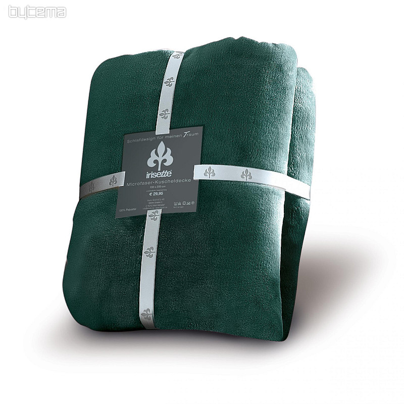 Couverture douce RELAX 32 VERT FONCÉ