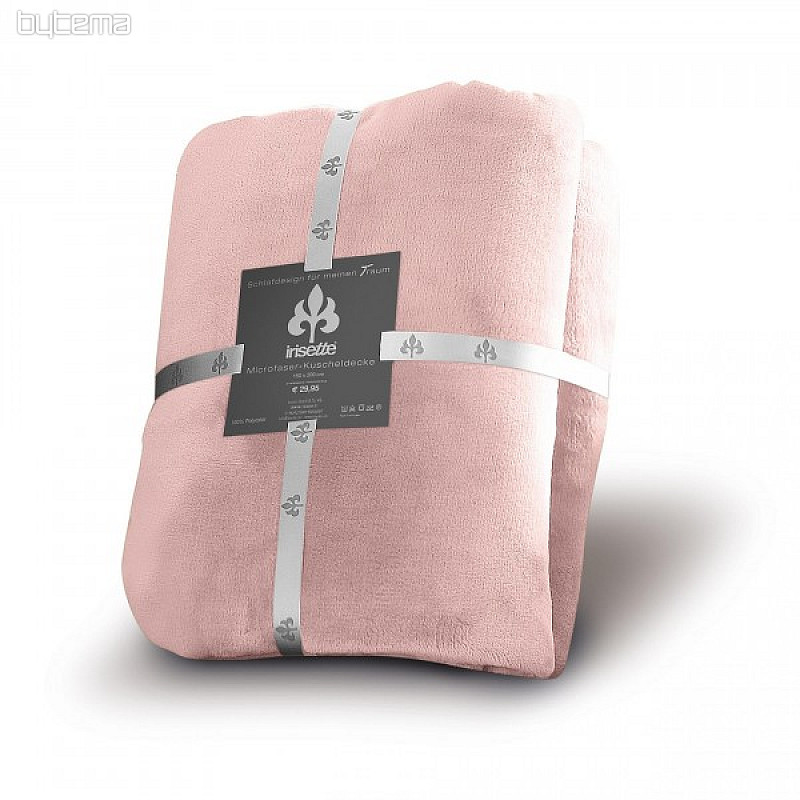 Couverture douce IRISETTE 63 ROSE