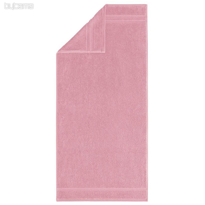 Serviette et drap de bain luxe MANHATTAN GOLD 206 rose