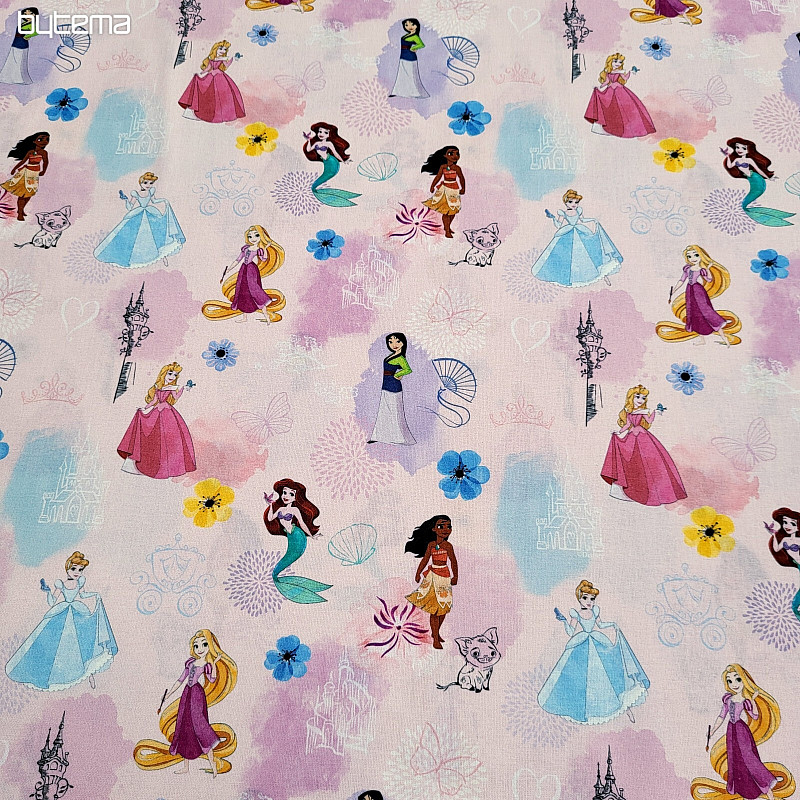 Tissu coton PRINCESSE