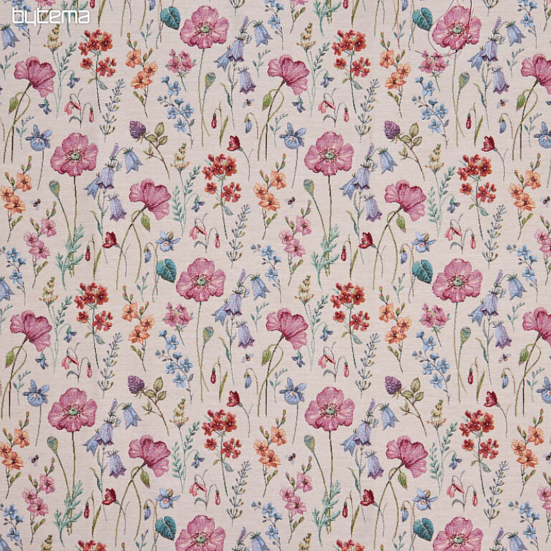 Tissu à tapisserie BLOOMING MEADOW