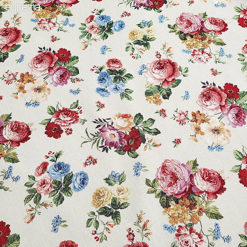 Tissu de tapisserie ROMANTIC ROSE