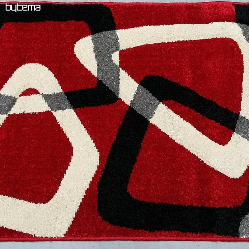 Tapis en pièces PORTLAND CARVED rouge