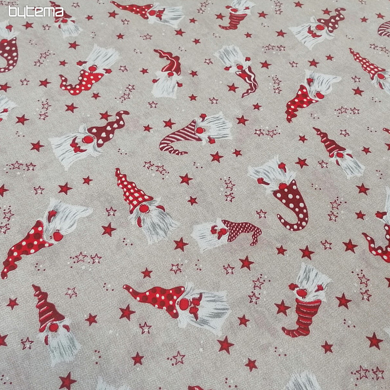 Tissu de décoration de Noël DWARFS