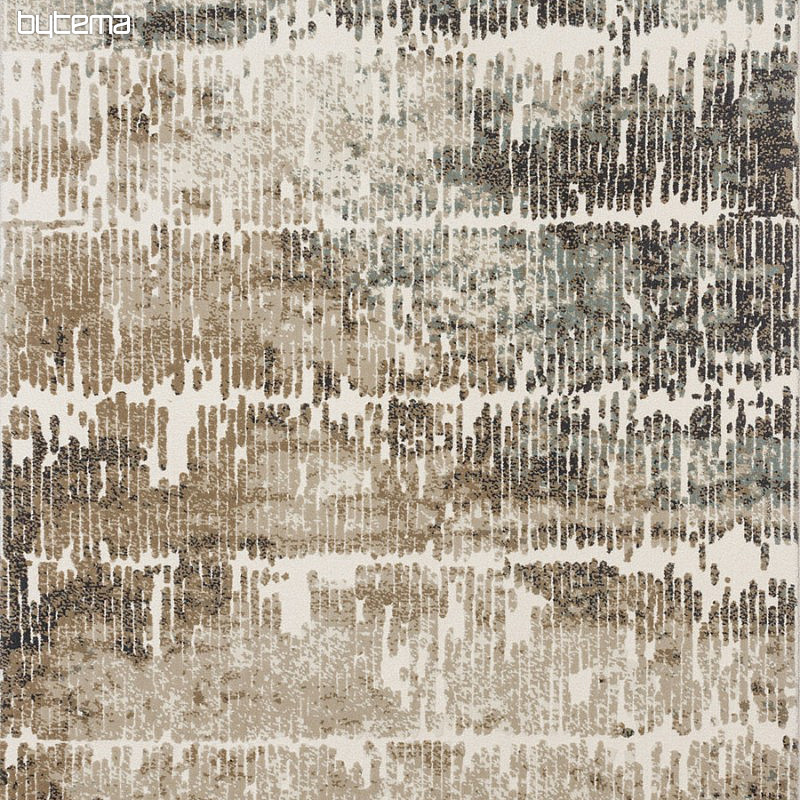 Tapis pièce BOHO géométrique beige