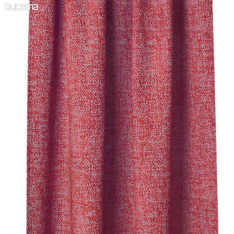 Rideau décoratif VIMARA rouge 142x245