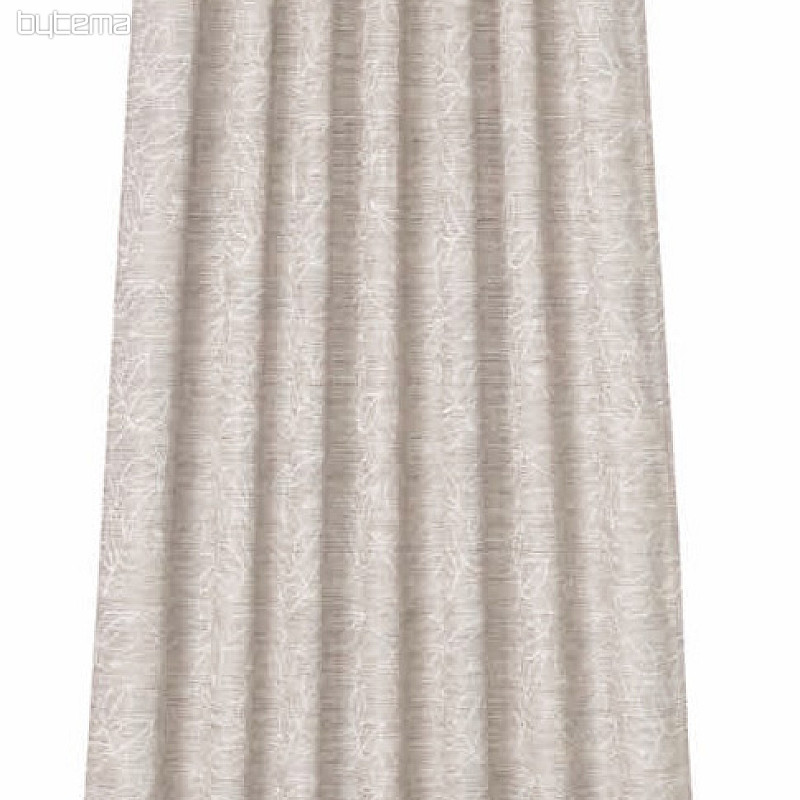 Rideau décoratif FLORENTI beige 146x245 cm