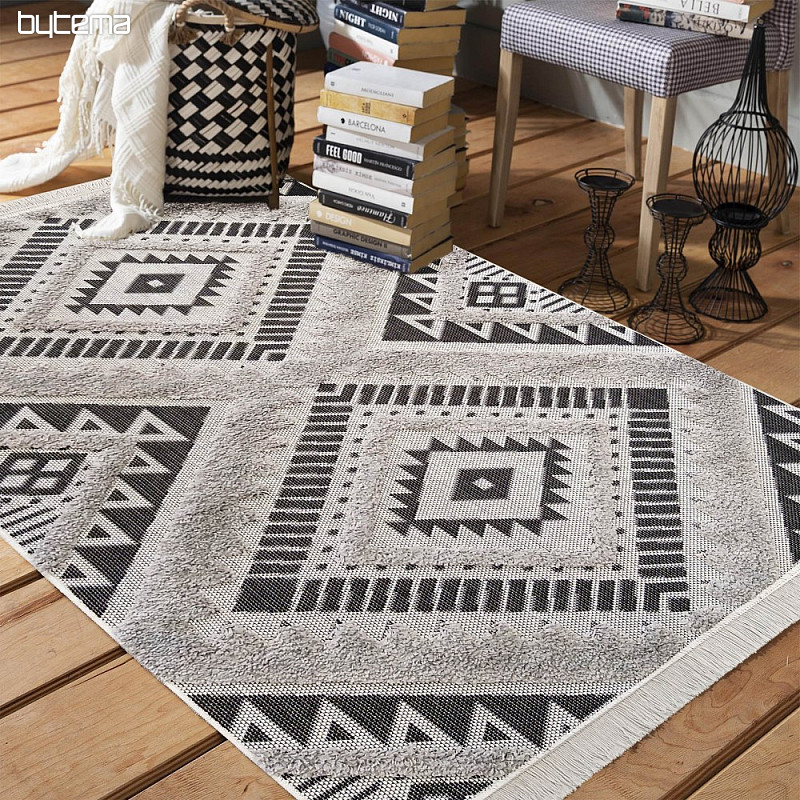 Tapis à cordes DELI 01 gris