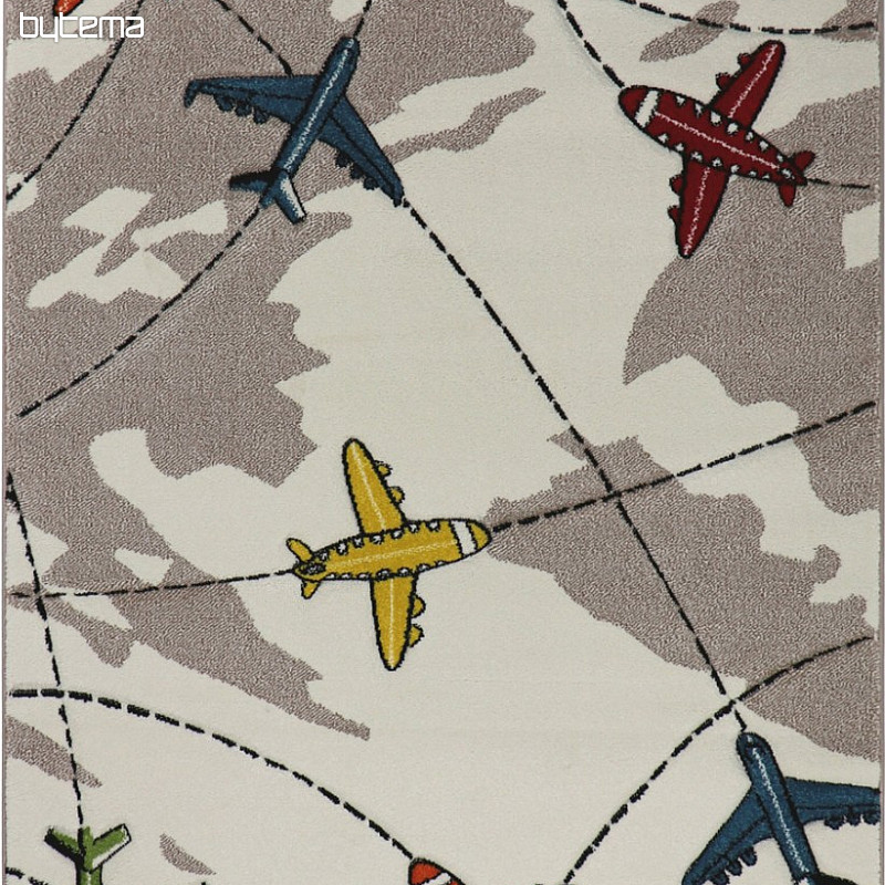 Tapis enfant une pièce AVION