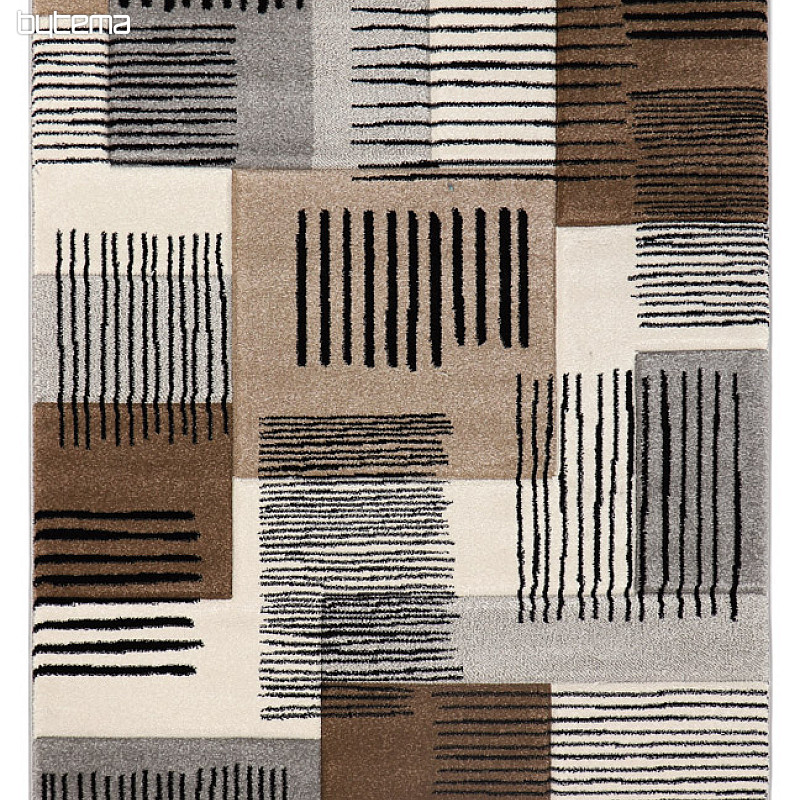 Tapis pièce moderne DIAMOND géométrique sauvage