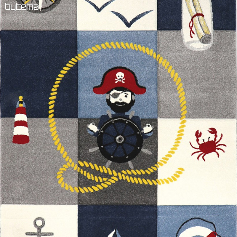 Tapis enfant PIRATE 2 pièces