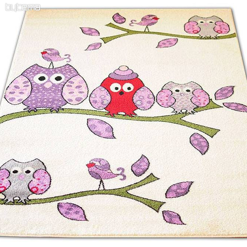 Tapis enfant BELLA SOVY crème
