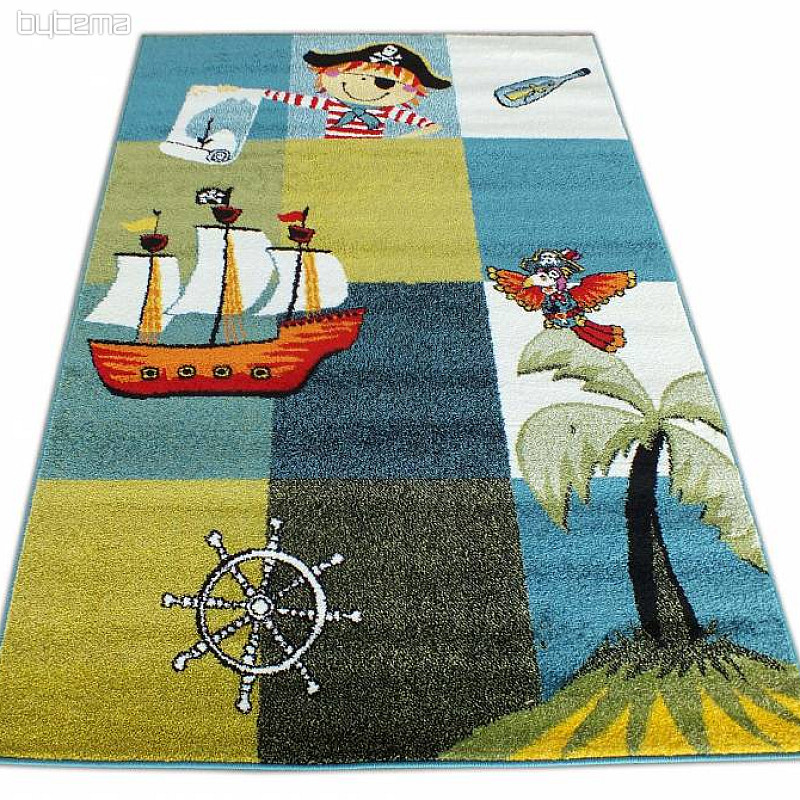 Tapis enfant PIRATE MONDO