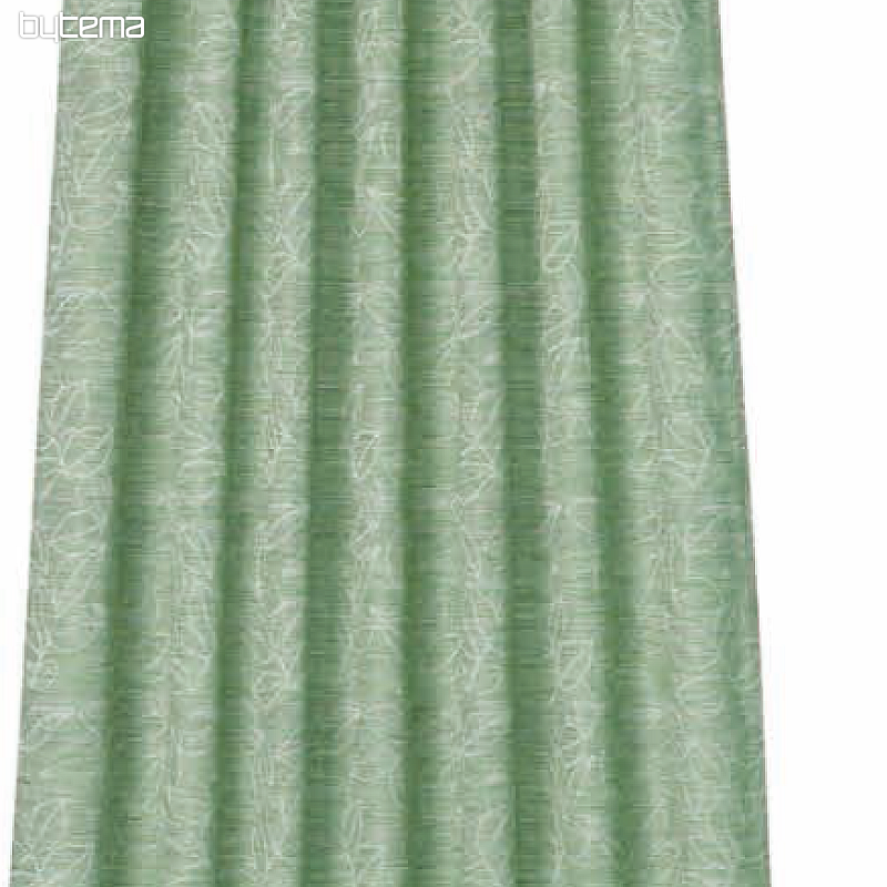 Rideau décoratif FLORENTI vert 146x245 cm