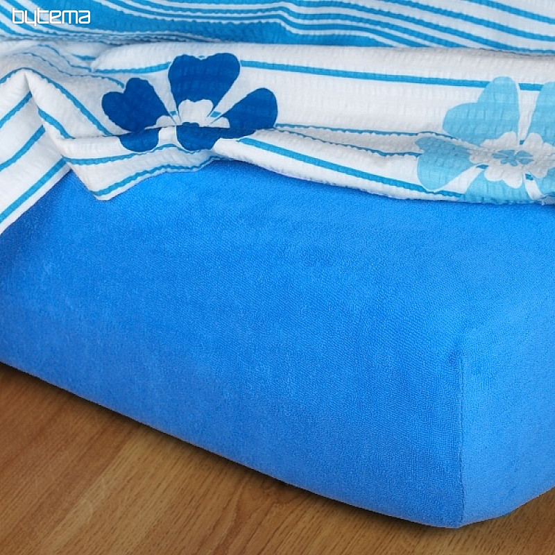 Drap éponge couleur DENIM