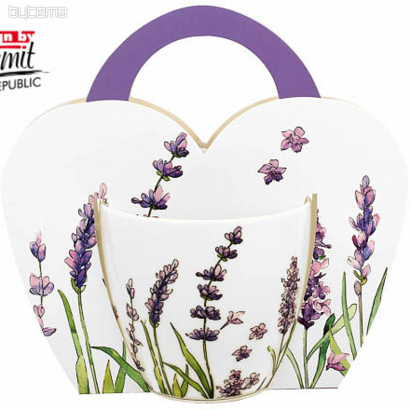 Mug en porcelaine Lavande E