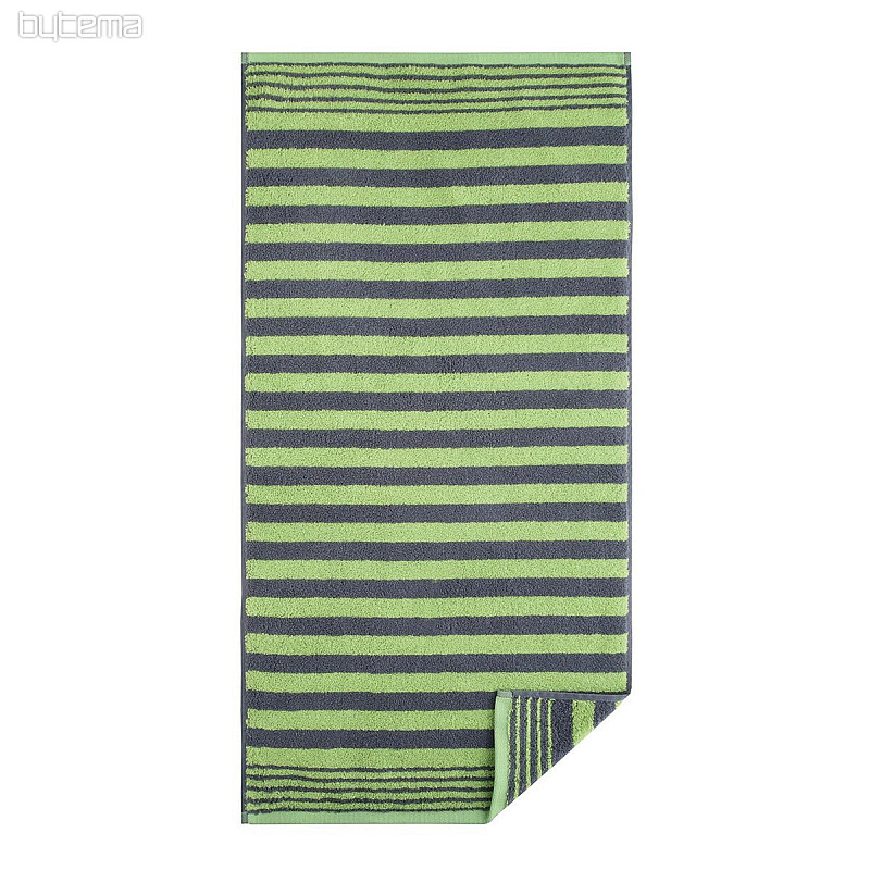 Serviette et drap de bain luxe LIO vert