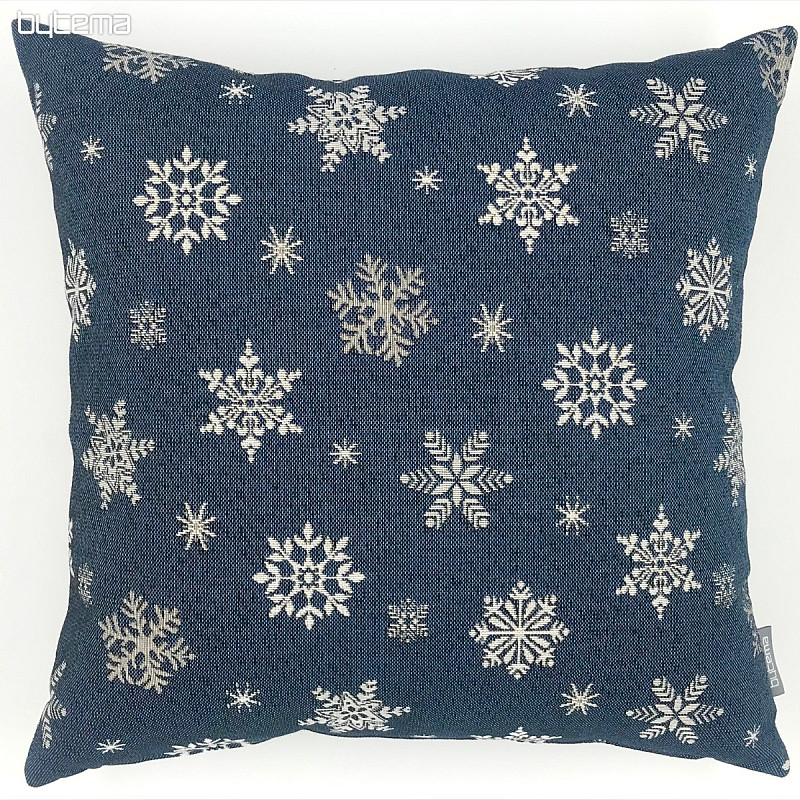 Housse de tapisserie de Noël FLOCON BLEU
