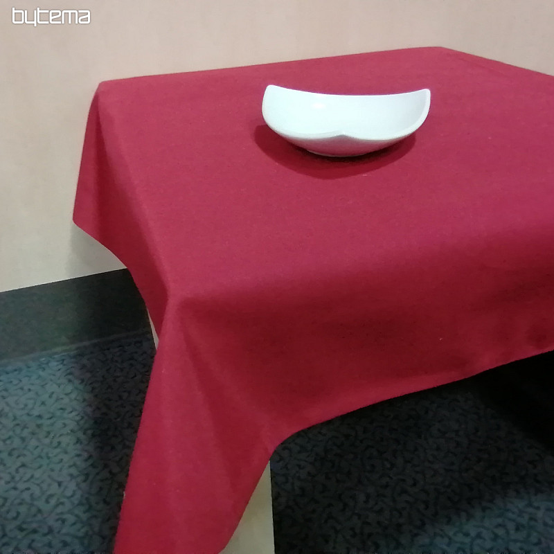 Serviette de table LISA bordeaux