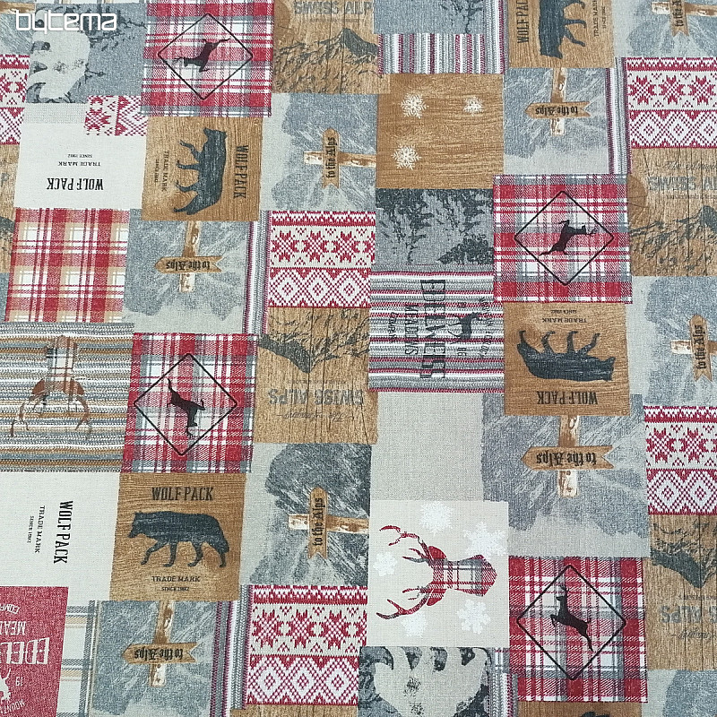 Tissu décoratif CALL OF THE WILD