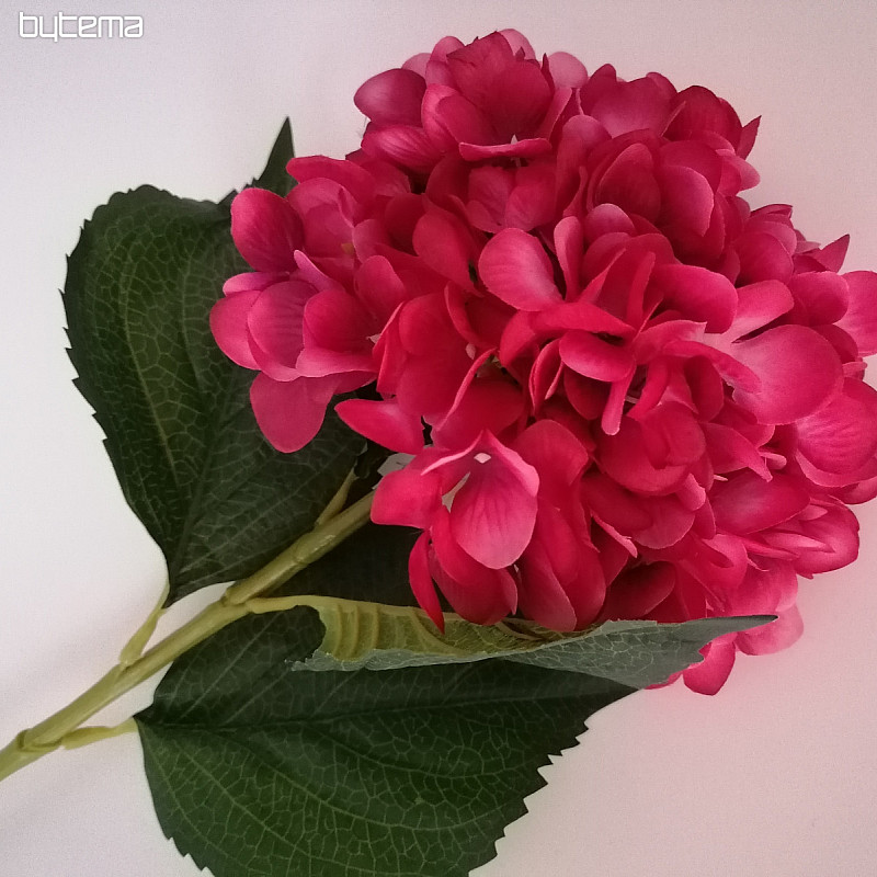 HYDRANGEA - fleur artificielle rose foncé