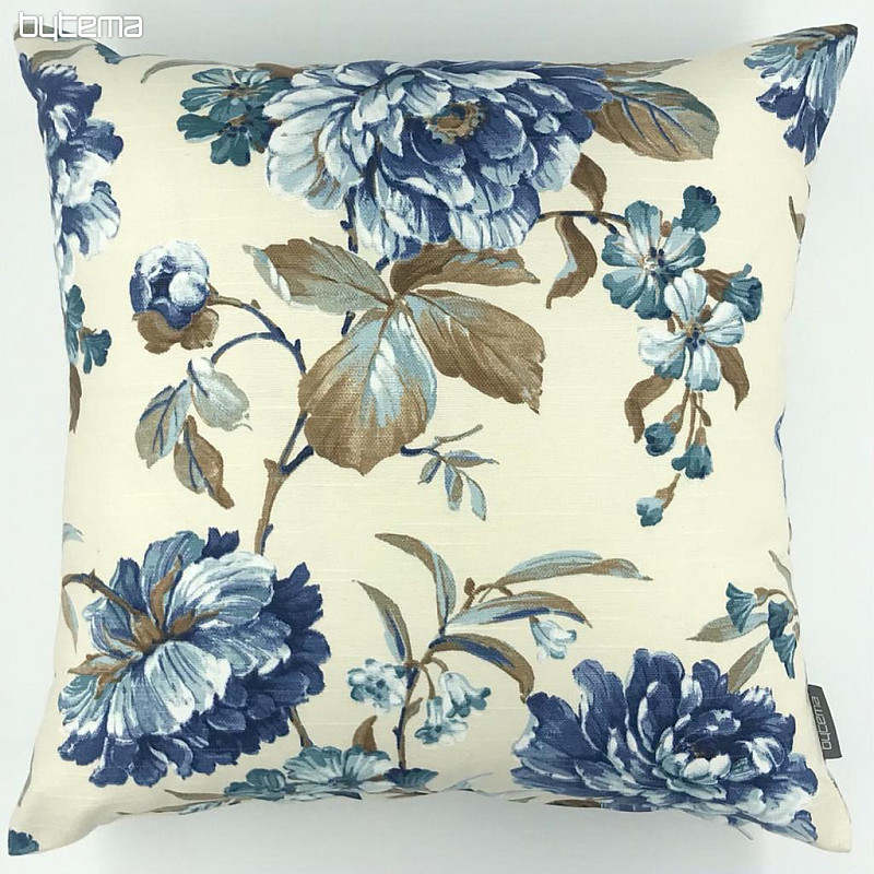 Enduit décoratif LAURA FLEUR GRAND BLEU
