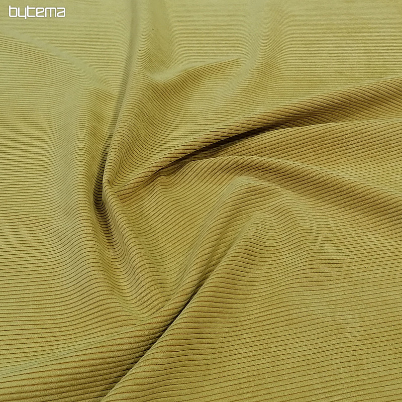 tissu de revêtement RIB OCHER CORDURO moutarde