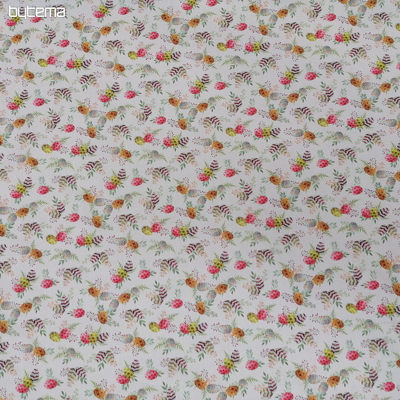 Tissu coton OEUFS DE PÂQUES