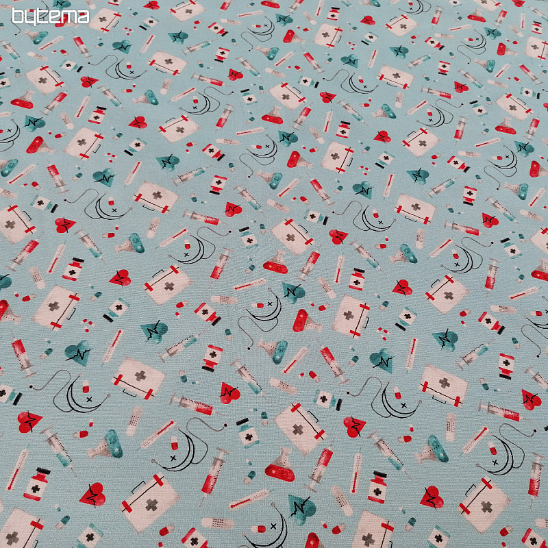 Tissu coton MÉDECINS