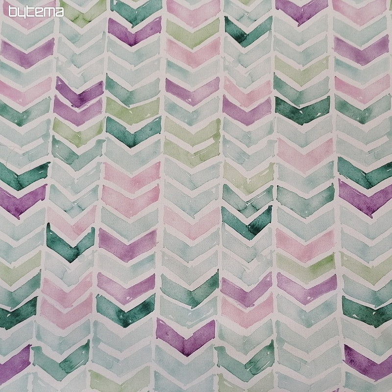 Tissu déco CIK CAK vert
